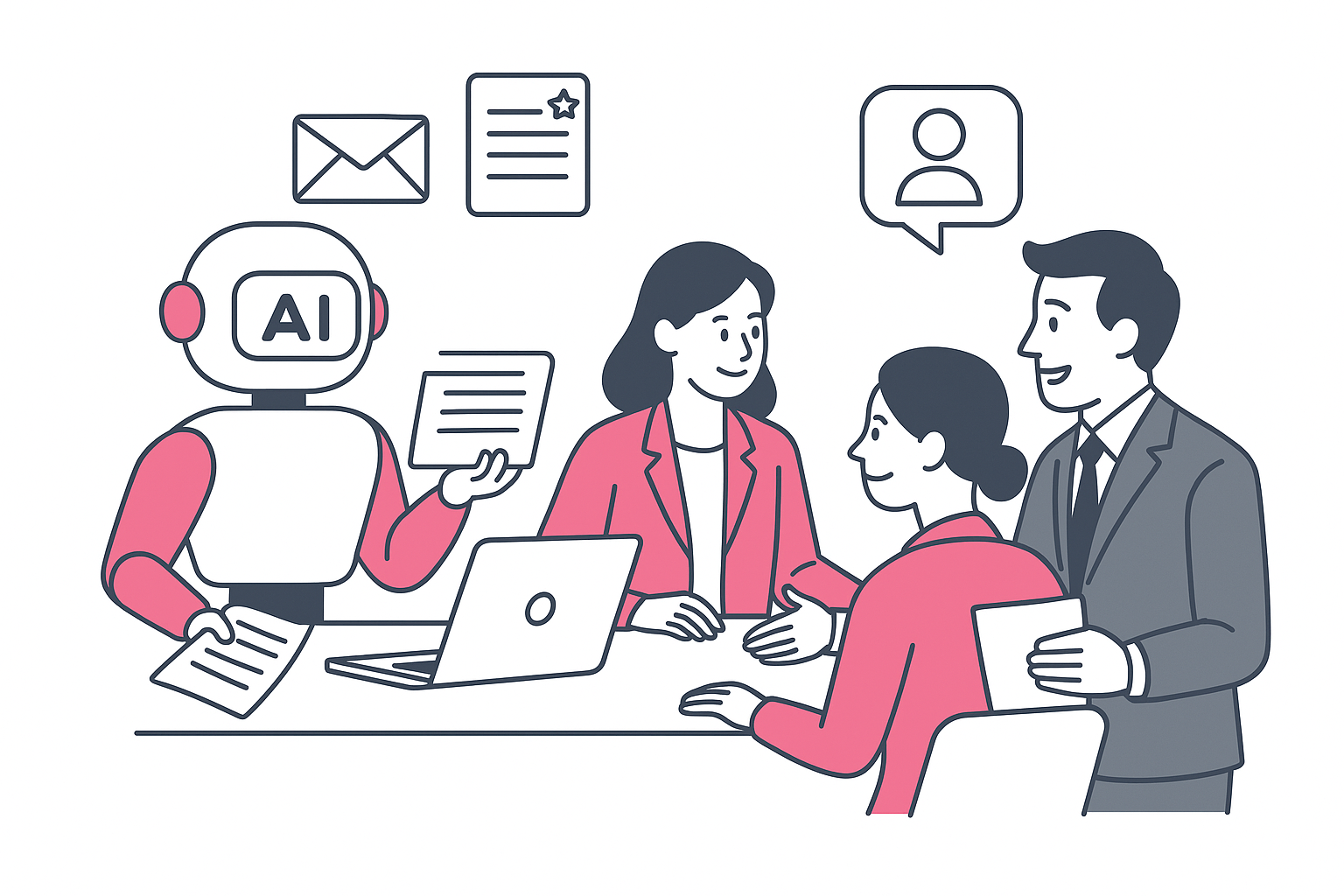 AI pomáhá firmě zpracovávat informace a urychlit práci